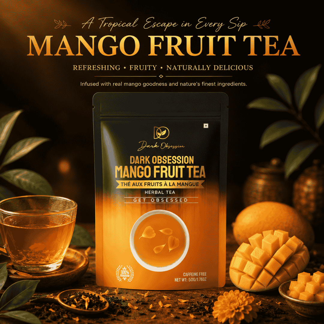 Premium Mango Fruit Tea with Green Tea
